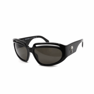 PALM ANGELS - HEIGHTS SUNGLASSES BLACK DARK GREY   BLACK DARK GREY