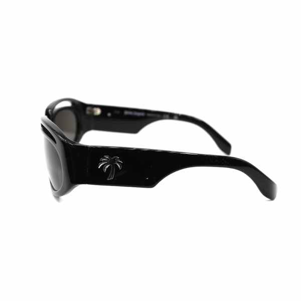 PALM ANGELS - HEIGHTS SUNGLASSES BLACK DARK GREY   BLACK DARK GREY - immagine 3