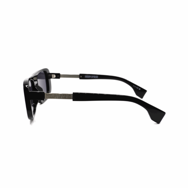 COUNTY OF MILAN MARCELO BURLON - POLYGALA SUNGLASSES BLACK DARK GREY   BLACK DARK GREY - immagine 3