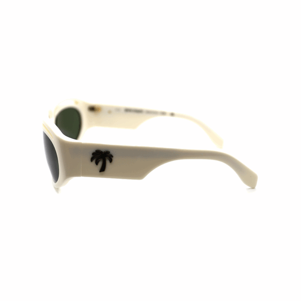 PALM ANGELS - HEIGHTS SUNGLASSES WHITE GREEN   WHITE GREEN - immagine 3