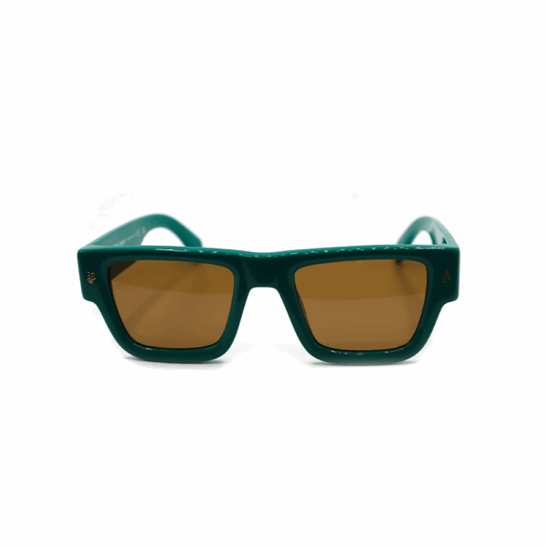 PALM ANGELS - PALISADE SUNGLASSES GREEN BROWN    GREEN BROWN - immagine 2