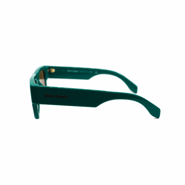 PALM ANGELS - PALISADE SUNGLASSES GREEN BROWN    GREEN BROWN - immagine 3