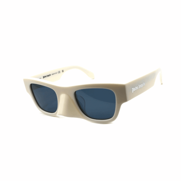 PALM ANGELS - MYRTLE SUNGLASSES WHITE BLUE    WHITE BLUE