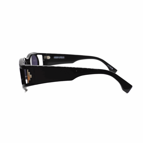 COUNTY OF MILAN MARCELO BURLON - PASITHEA SUNGLASSES BLACK DARK GREY   BLACK DARK GREY - immagine 3